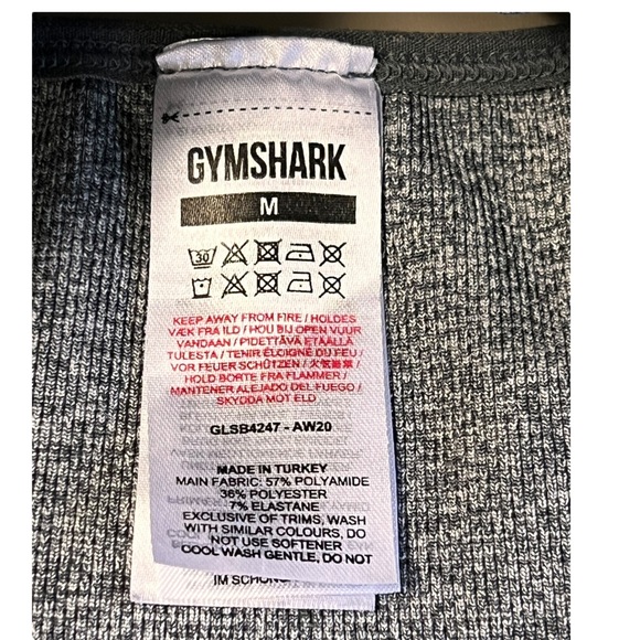 Gymshark Flex Strappy Sports Bra Size M - Picture 4 of 6